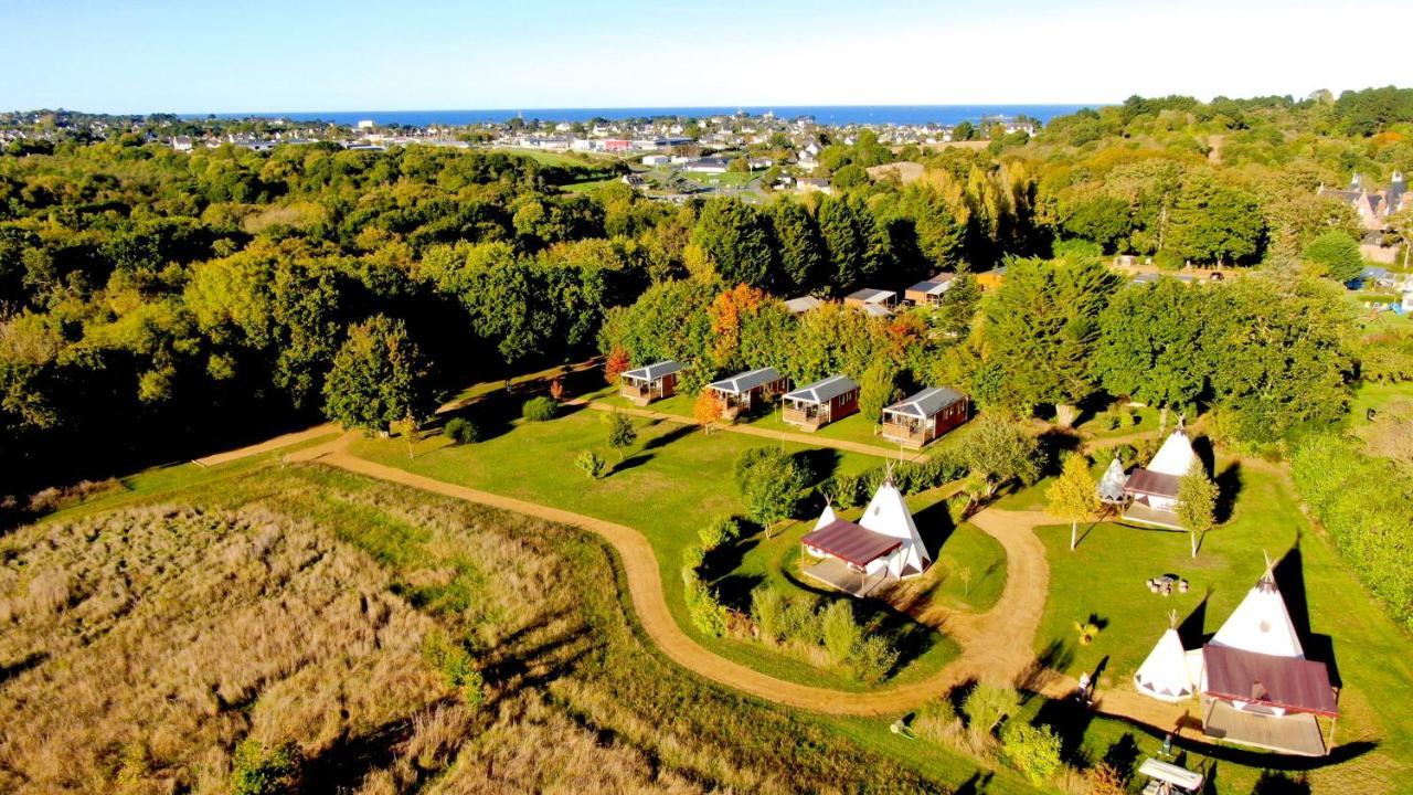 Glamping Terre & Mer Étables Exteriör bild