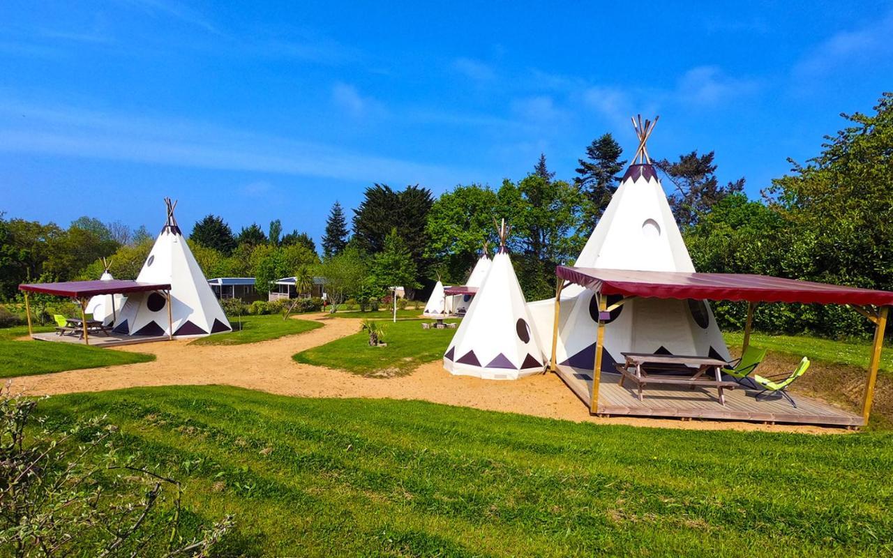 Glamping Terre & Mer Étables Exteriör bild