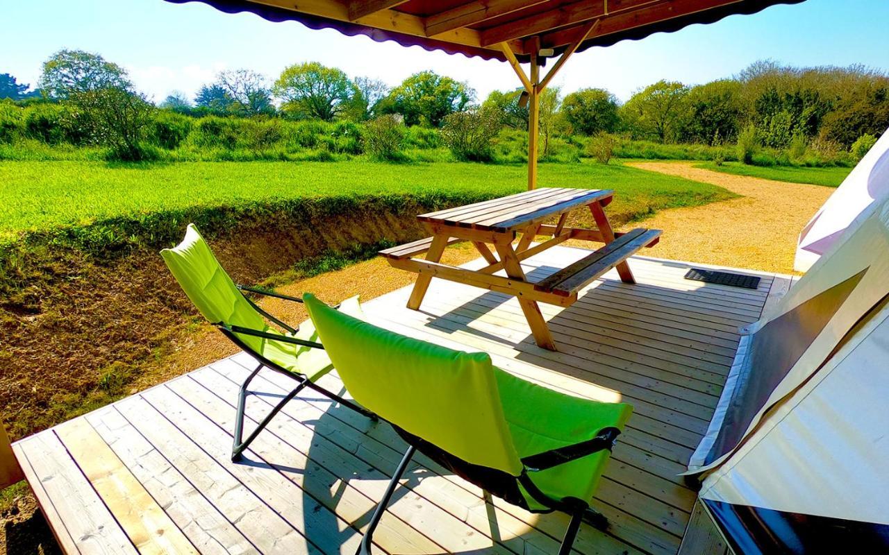 Glamping Terre & Mer Étables Exteriör bild